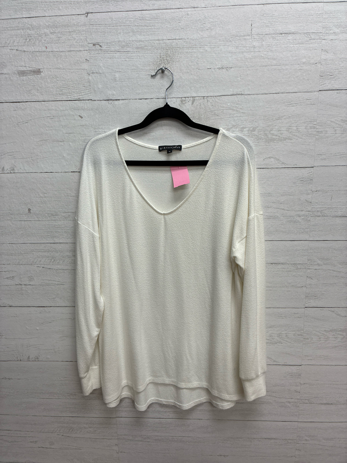 Size M GIBSON LOOK White Womens Shirt