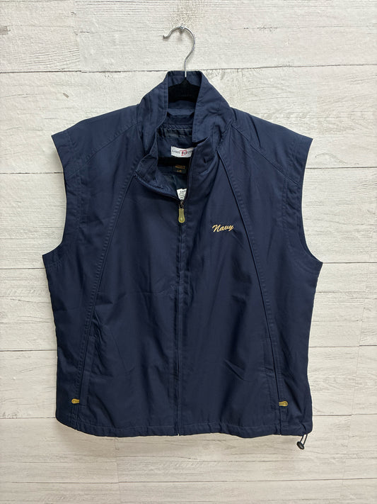 Size L Lady Divots Navy Womens Vest