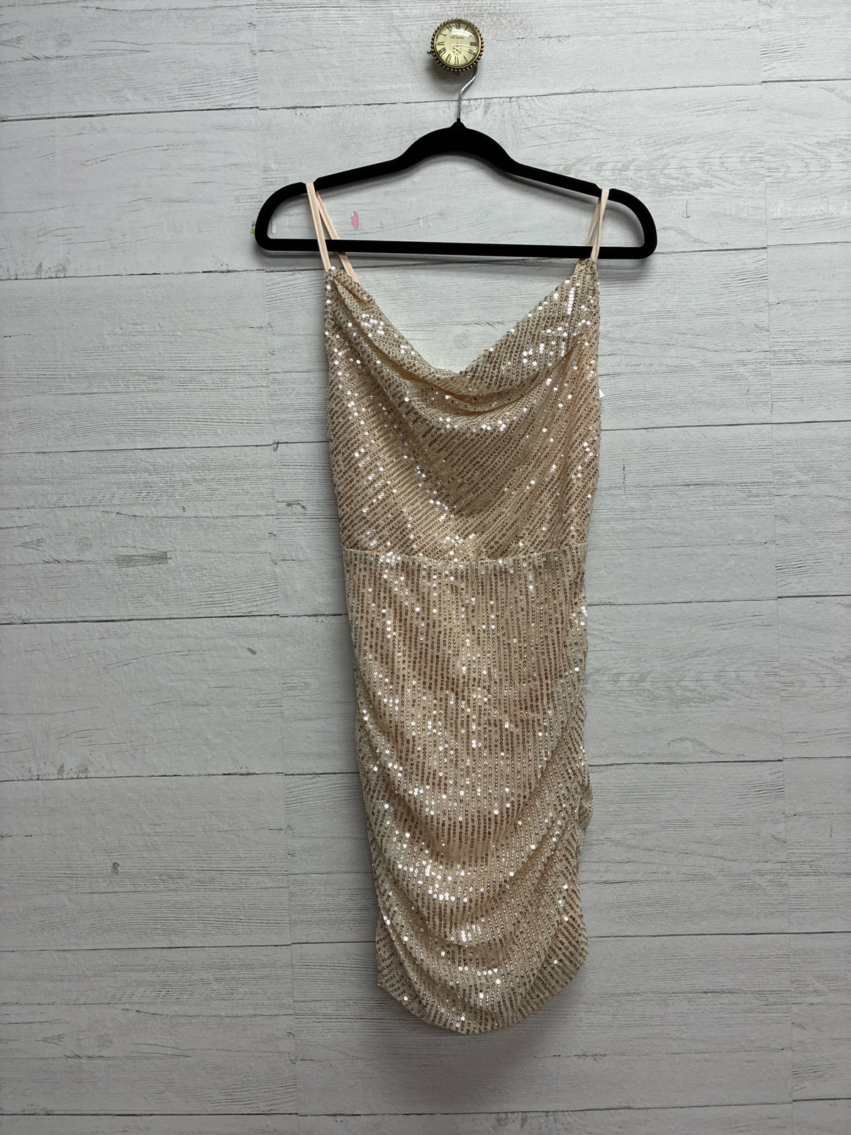 Size S Just Quella Gold GOWN