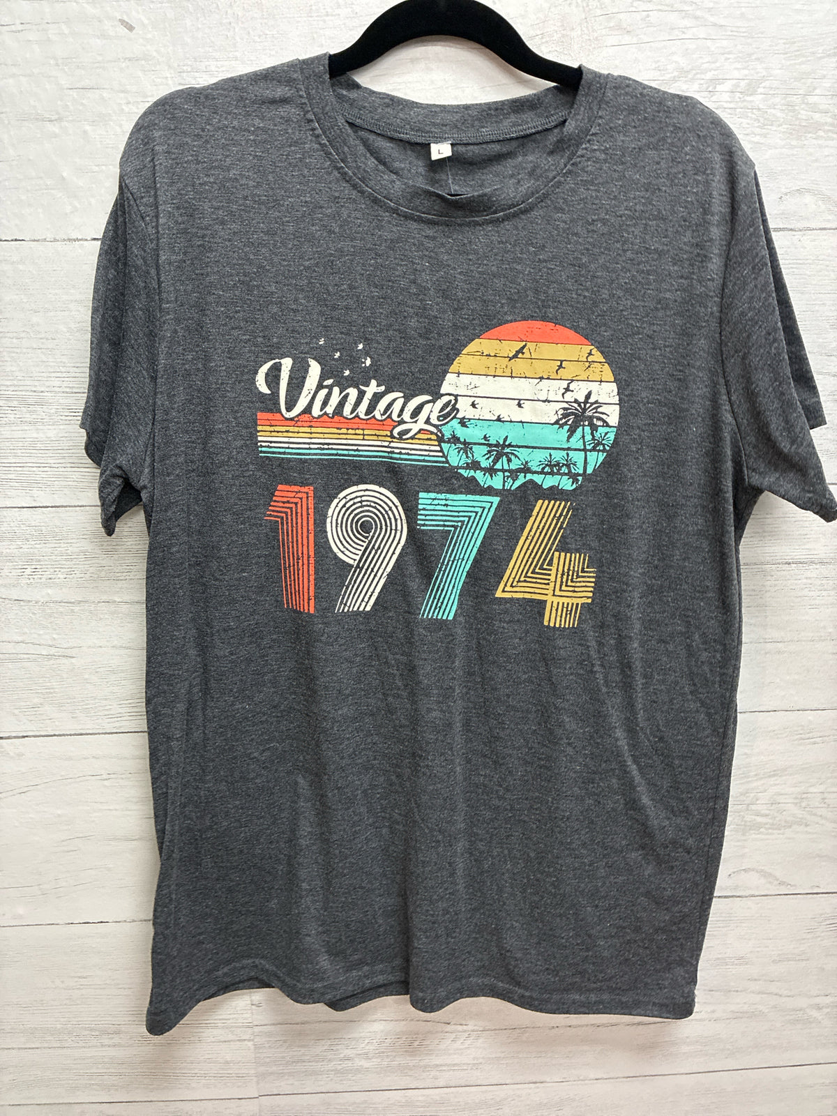 Size L N/A Grey Womens Shirt