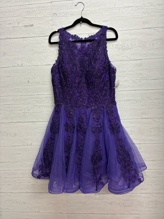 Size 14 Jovani Purple GOWN