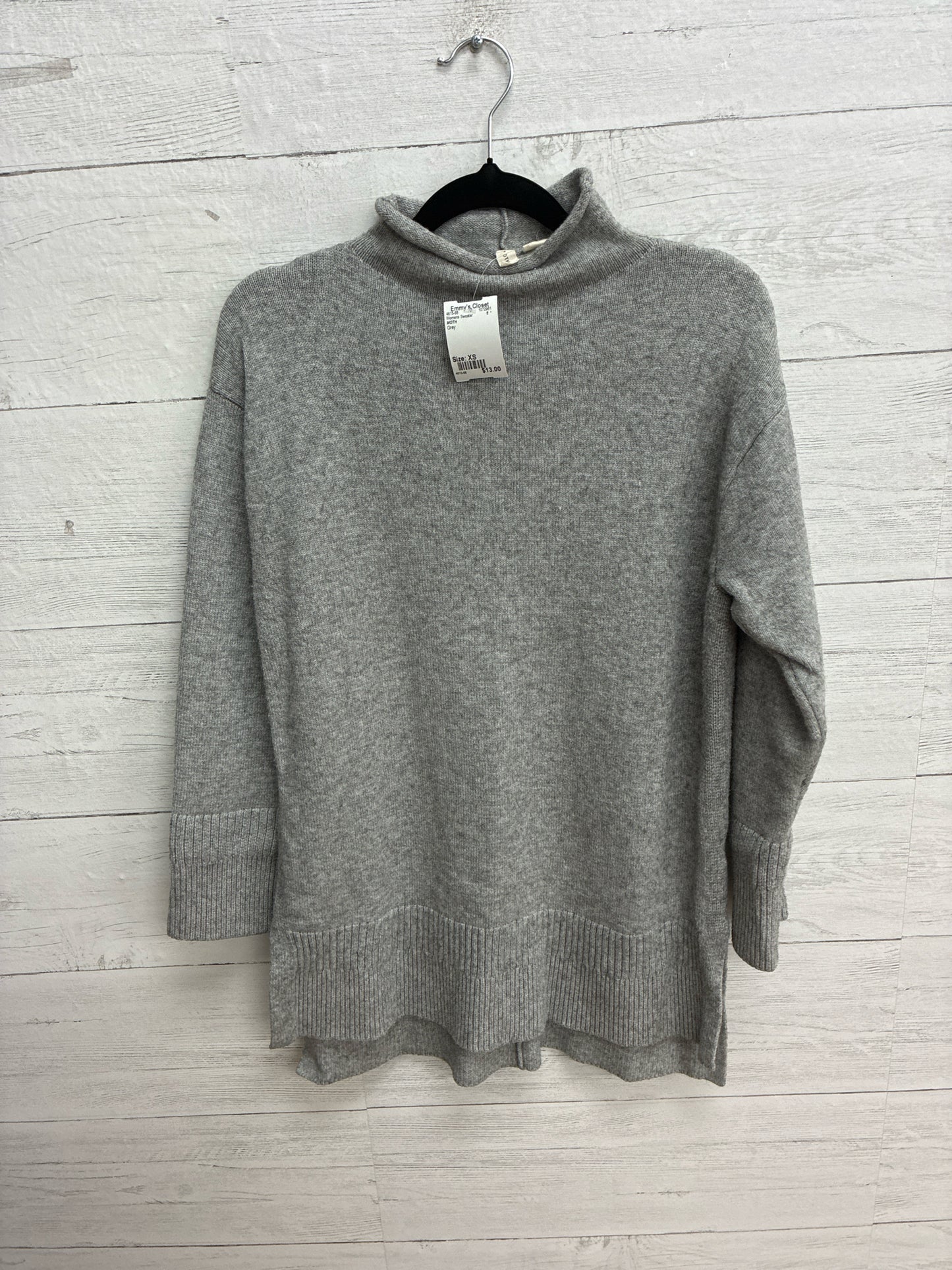 Size XS MOTH Grey Womens Sweater