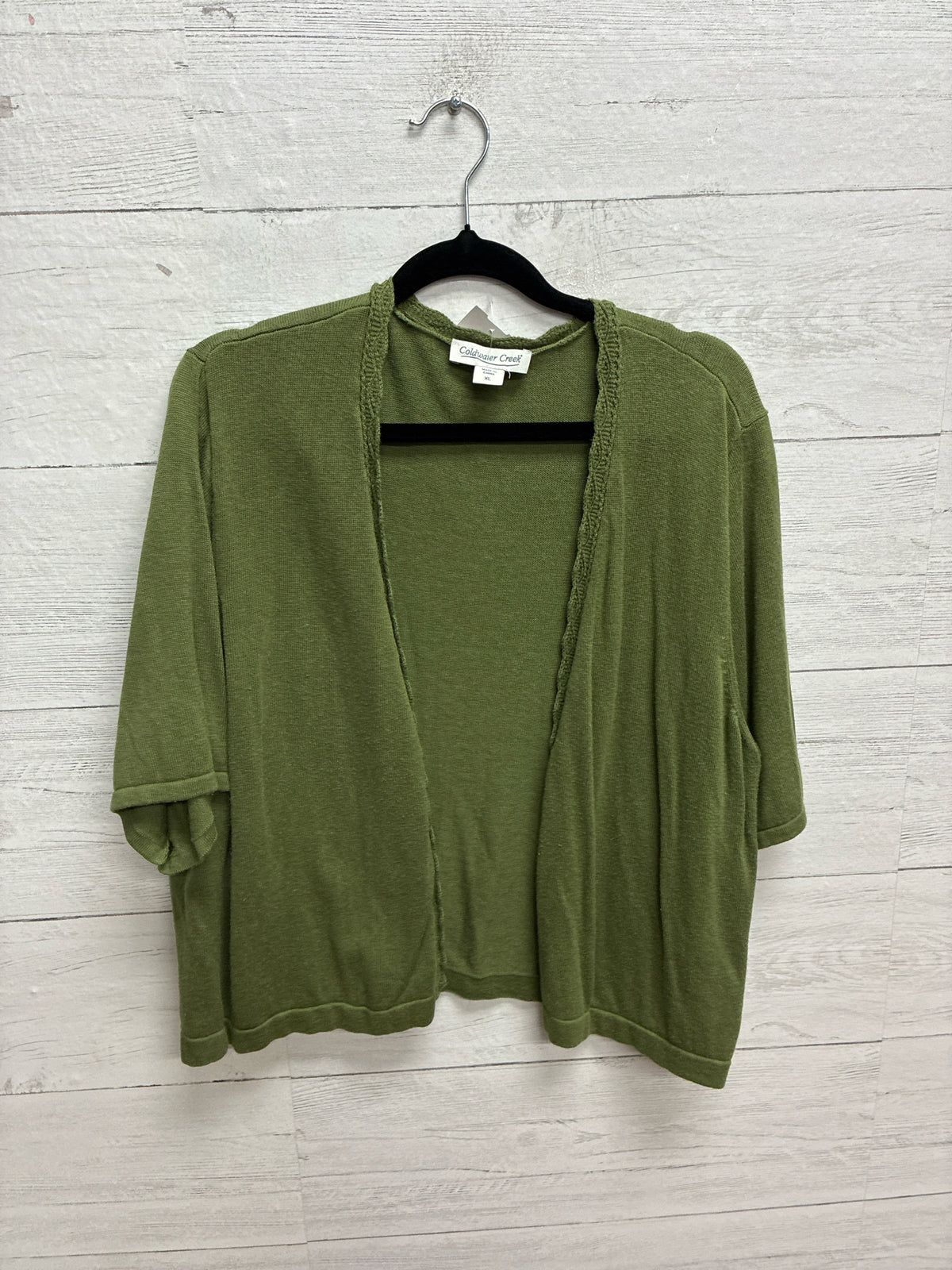 Size XL Coldwater Creek Green Womens Sweater