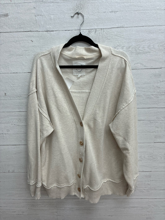 Size L Aerie Cream Womens Cardigan