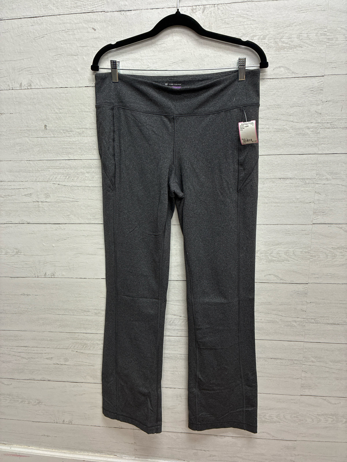 Size L Tek Gear Gray Womens Leggings