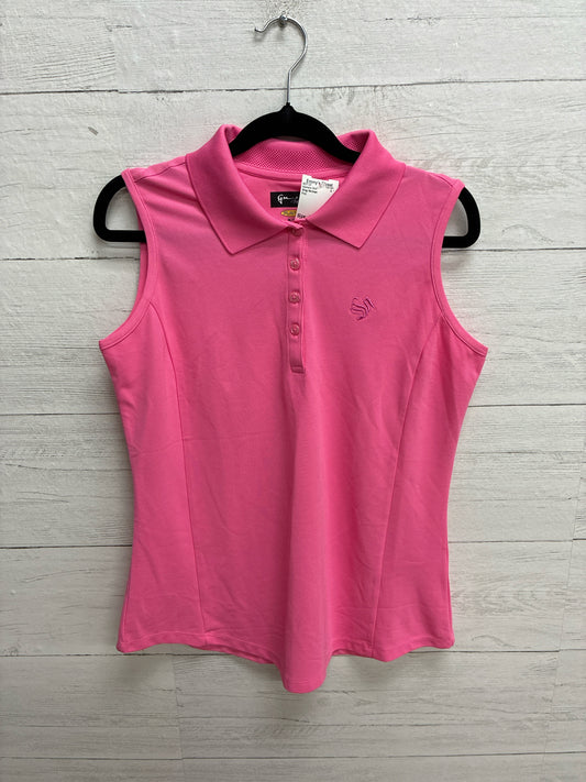 Size M Greg Norman Pink Womens Shirt