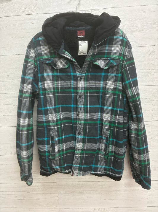 Size M HAWK green/blue Mens Jacket