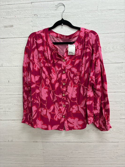 Size M Pink Womens Shirt