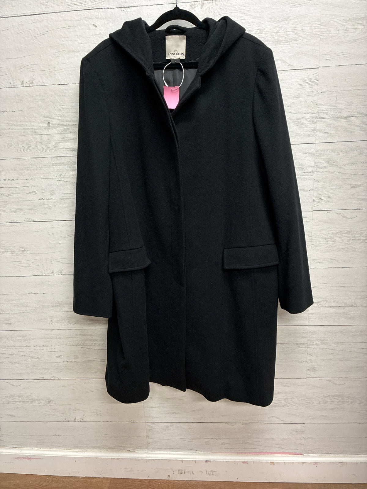 Size L Anne Klein Black Womens Jacket