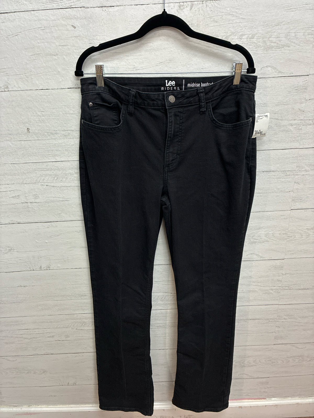 Size 16 Lee Black Womens Jeans
