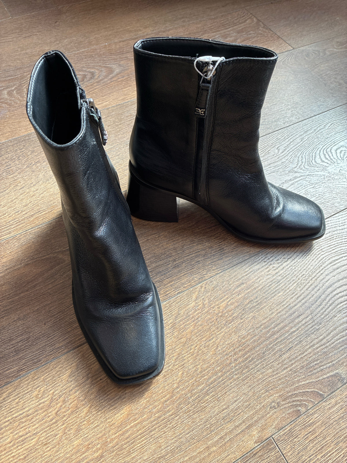 6 Sam Edelman Black Womens Boot