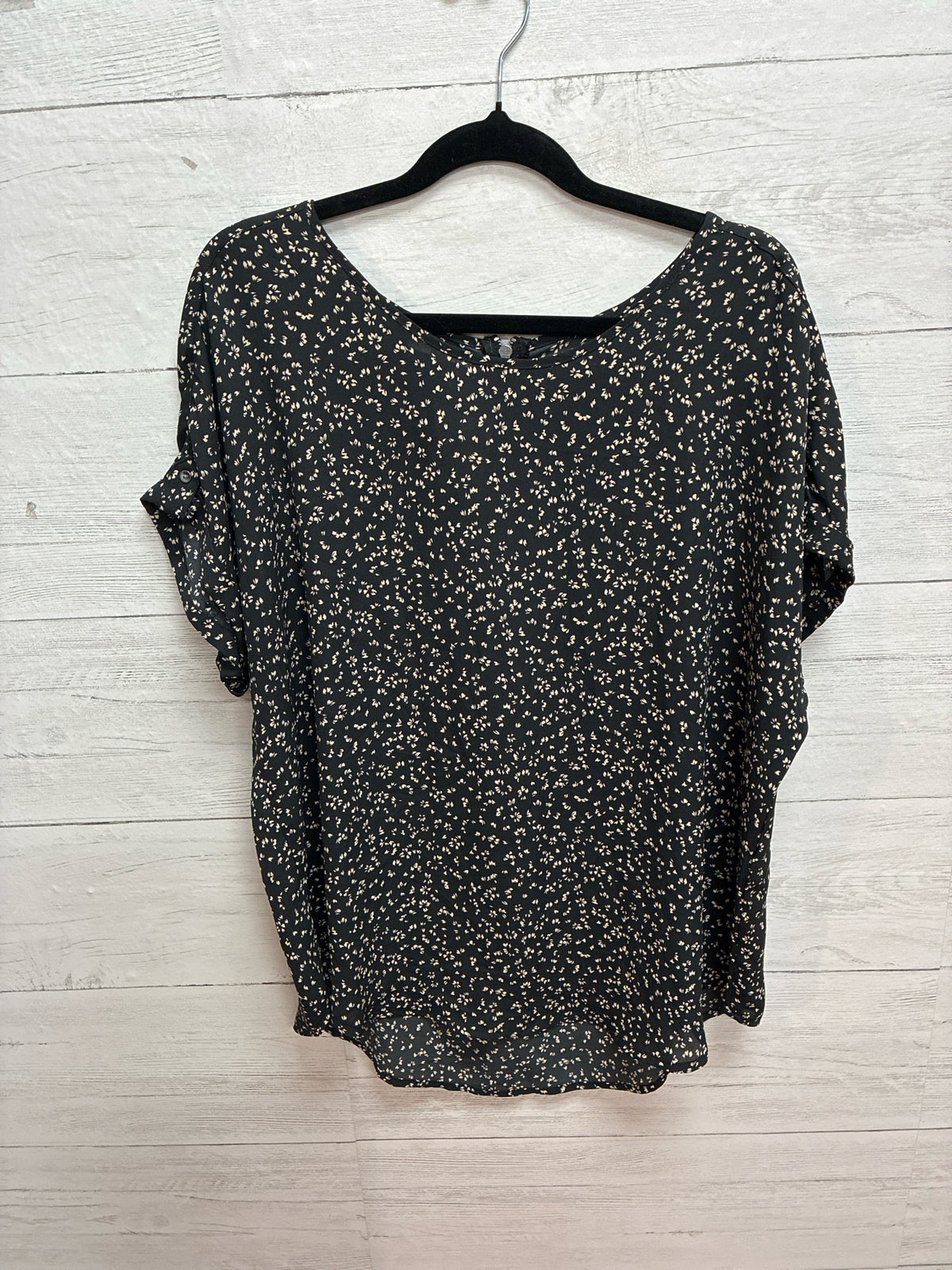 Size L Maurices Black Womens Shirt