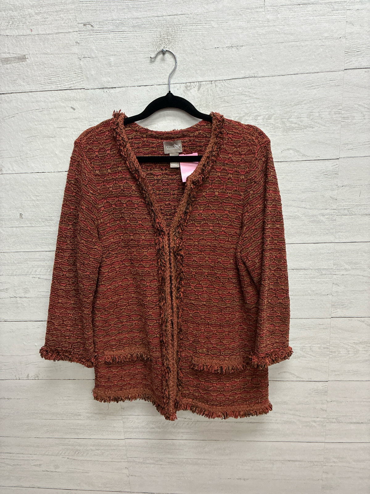 Size 1 Chico's Pumpkin Womens Sweater