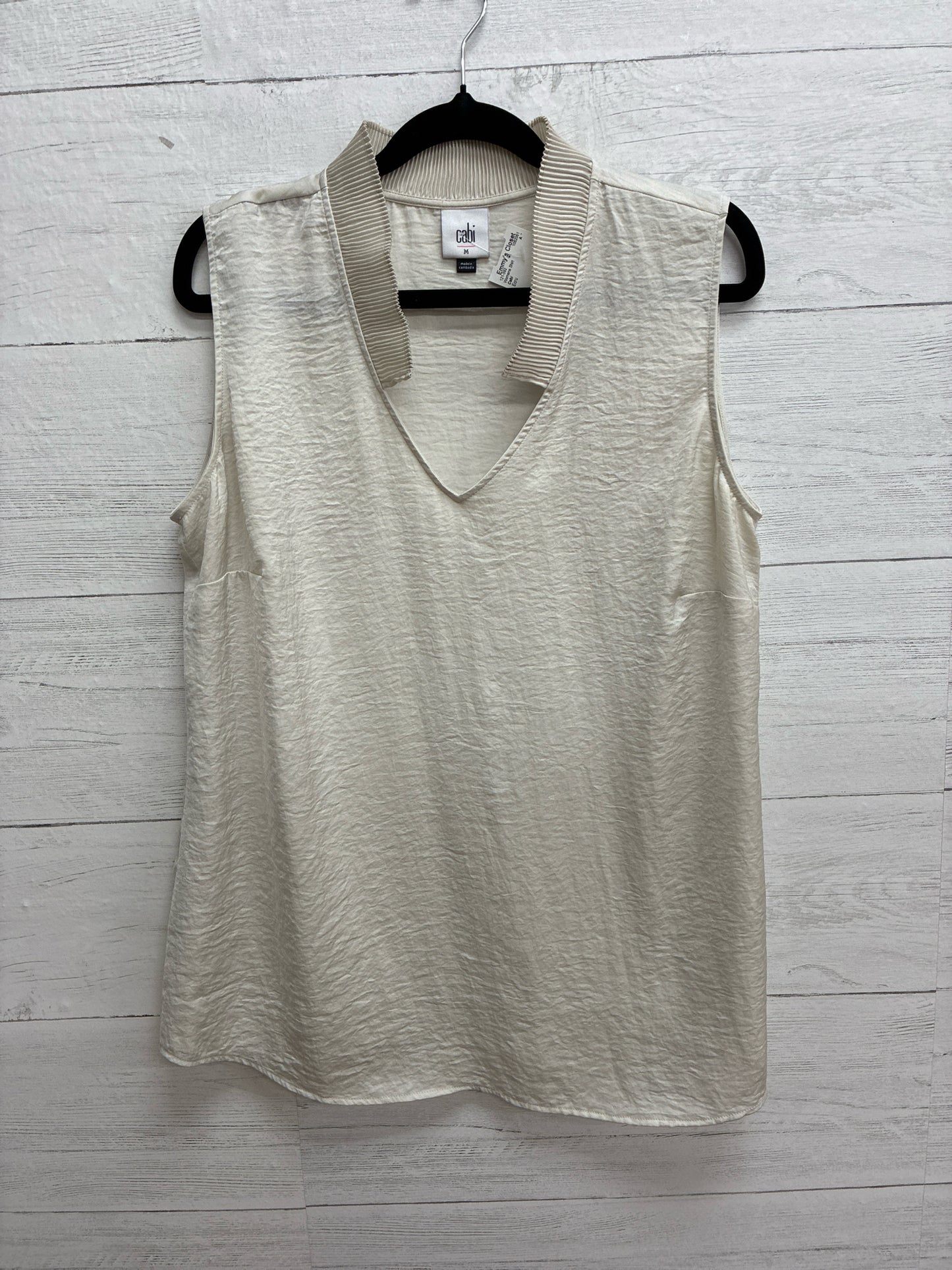 Size M Cabi Ecru Womens Shirt