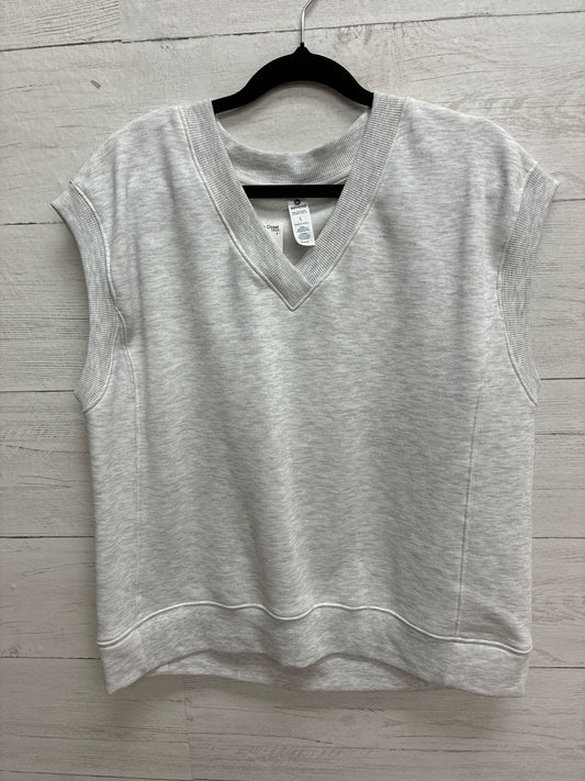 Size L 90 Degrees Gray Womens Sweatshirt