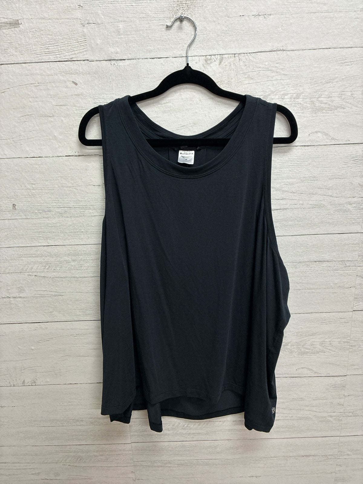 Size 3X Athleta Black Womens Tank-Top