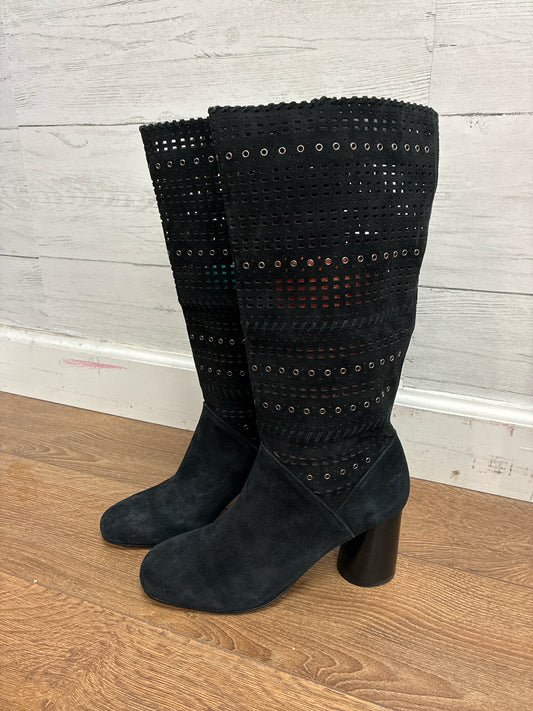 7 Donald J Pliner Black Womens Boot