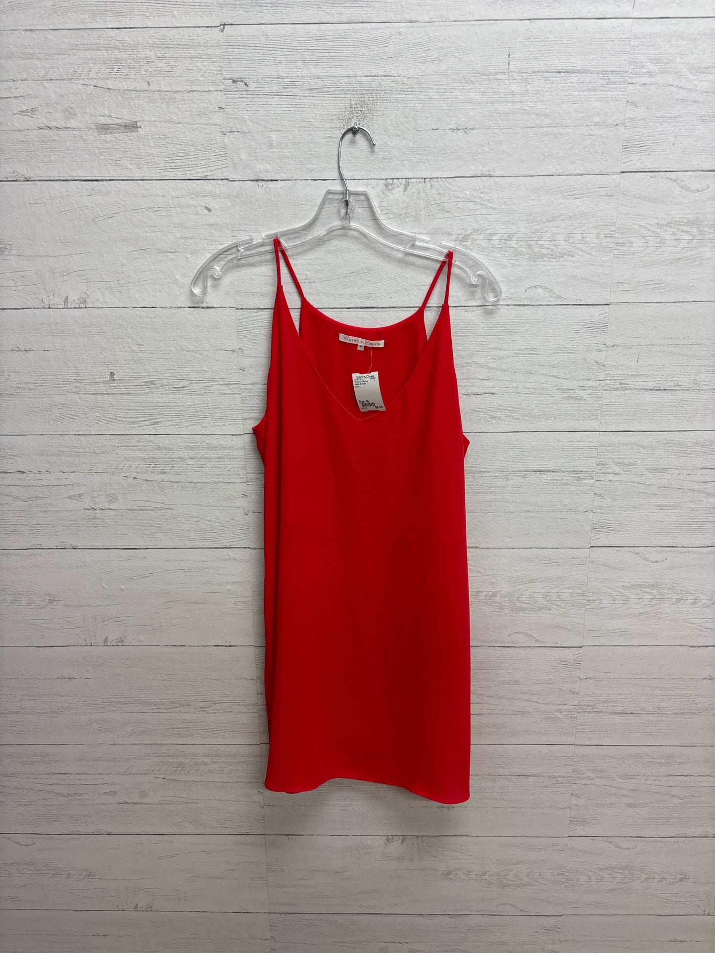 Size M Violet & Claire Coral Womens Tank-Top
