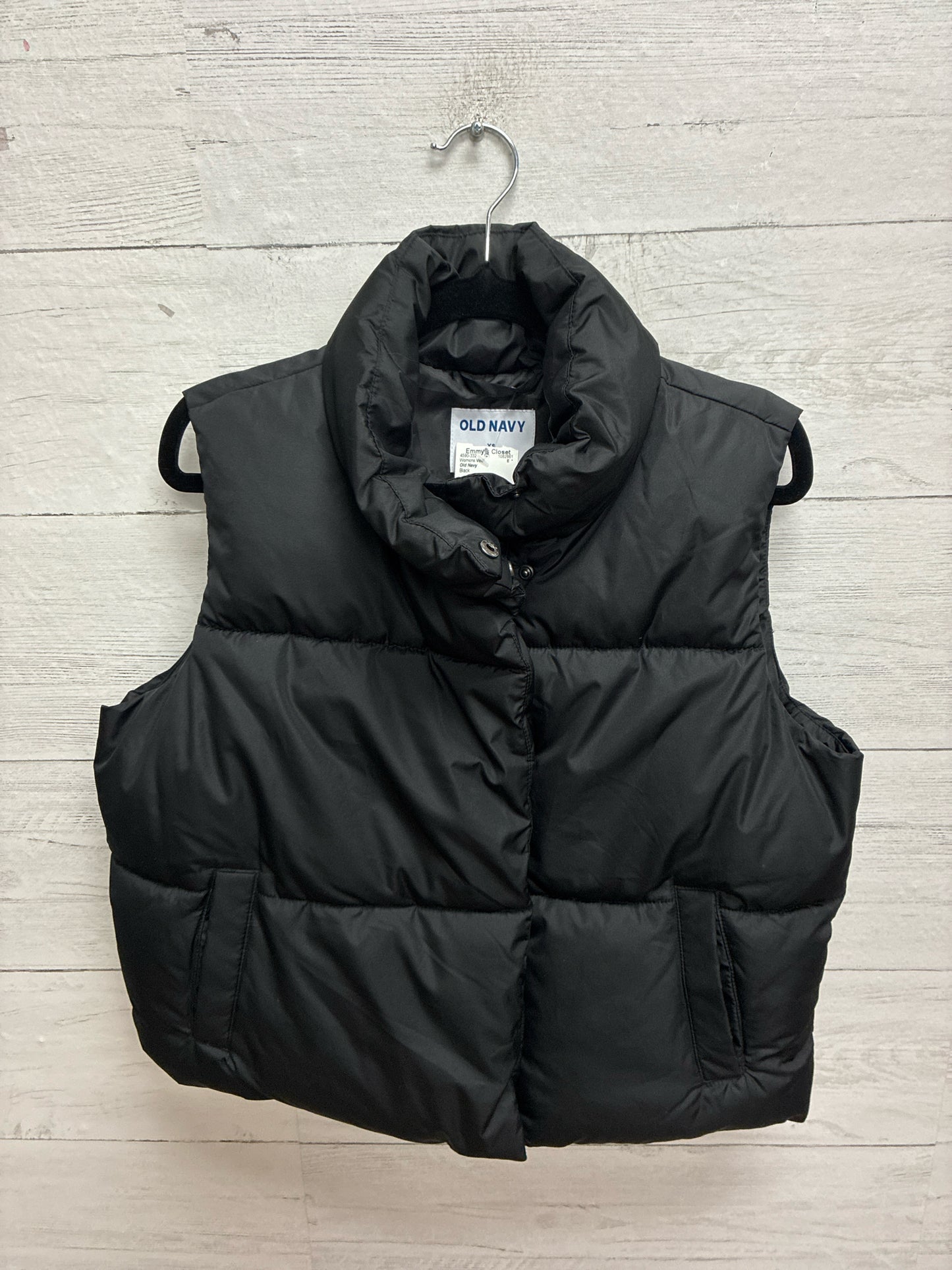 Size XS Old Navy Black Womens Vest