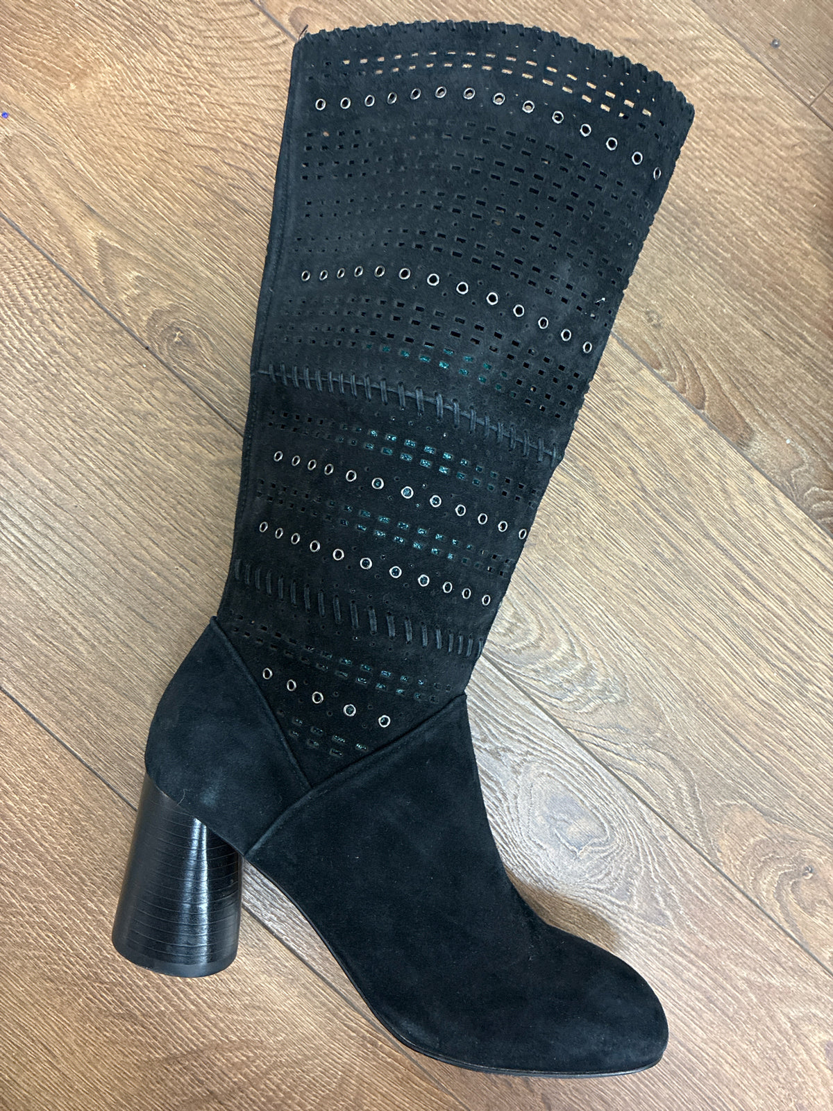 7 Donald J Pliner Black Womens Boot