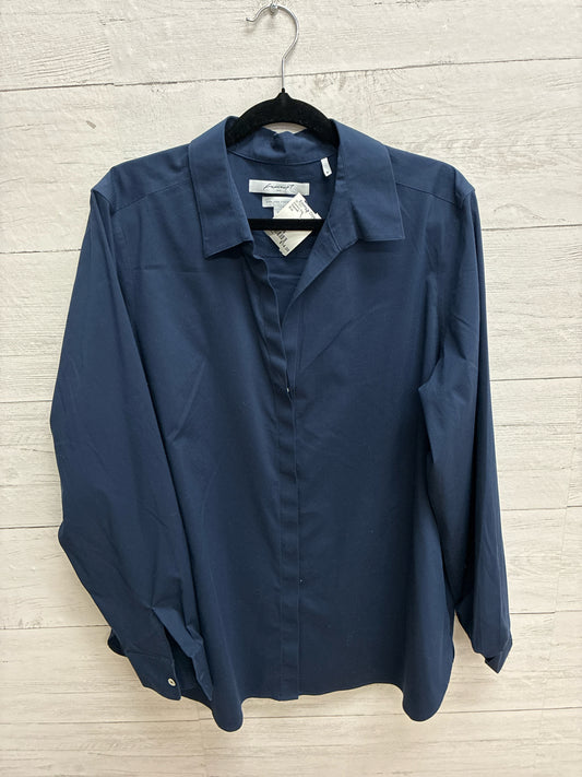 Size 16 Foxcroft Blue Womens Shirt