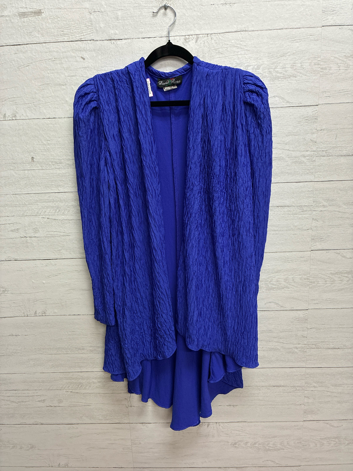 Size 12 David Rose Blue Womens Cardigan