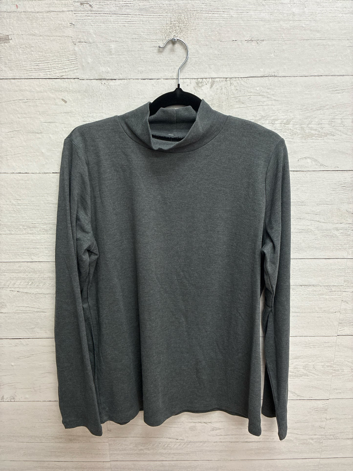Size L St johns bay Gray Womens Shirt