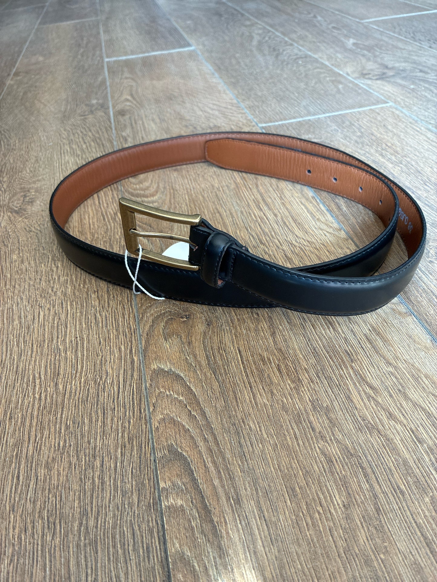 LL Bean Black Mens Belt