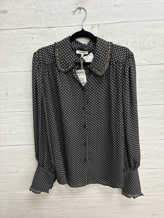 Size L Max Studio Black Womens Shirt