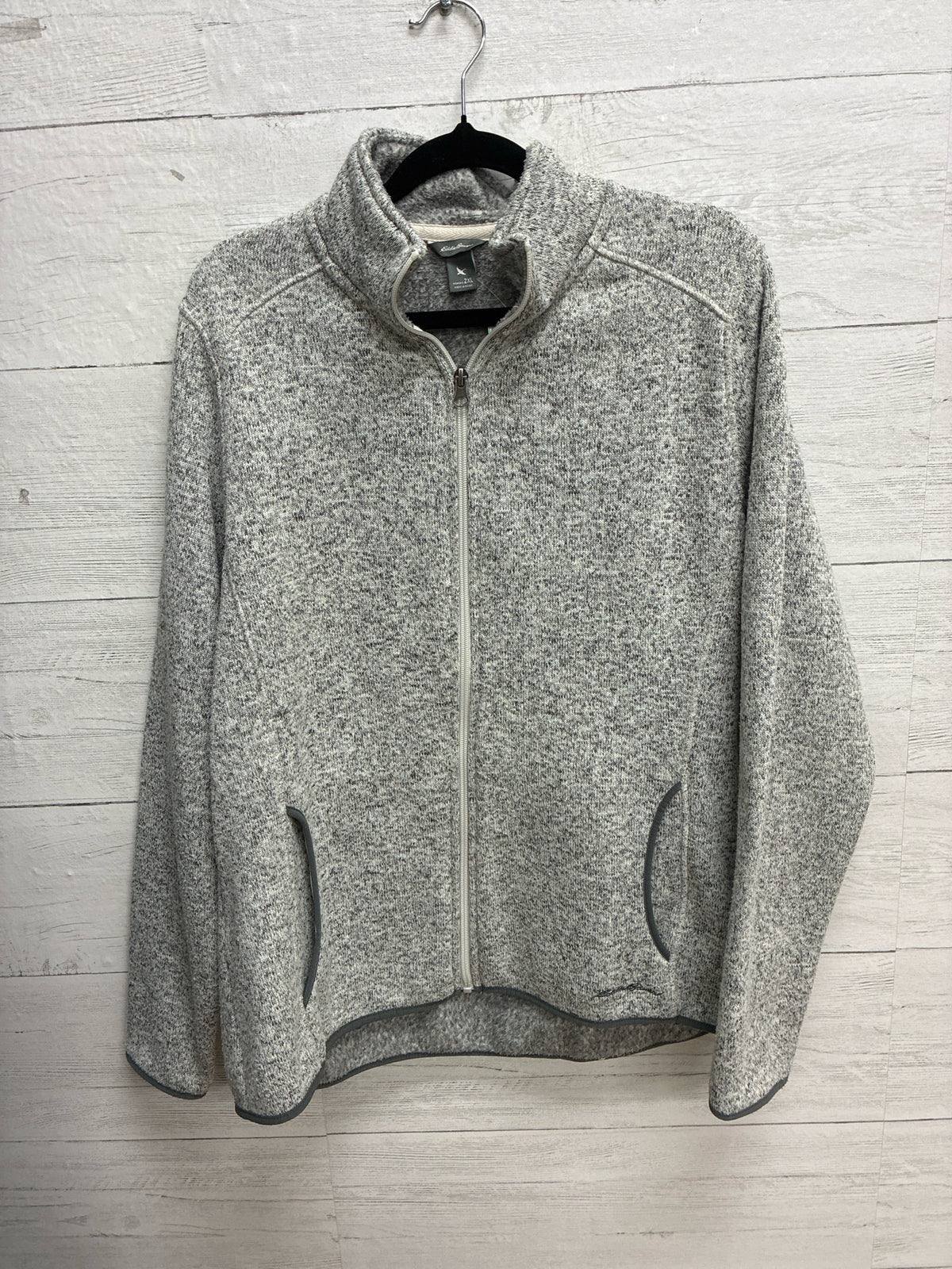 Size 2xl Eddie Bauer Grey Womens Jacket
