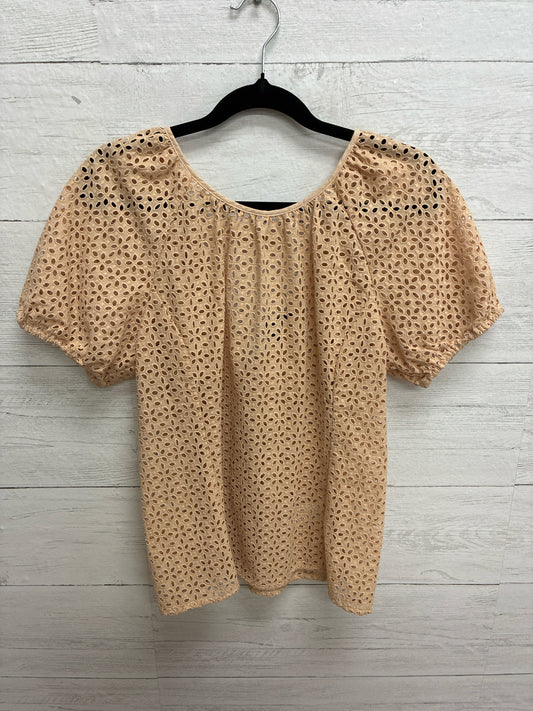 Size 4 JCREW Tan Womens Shirt