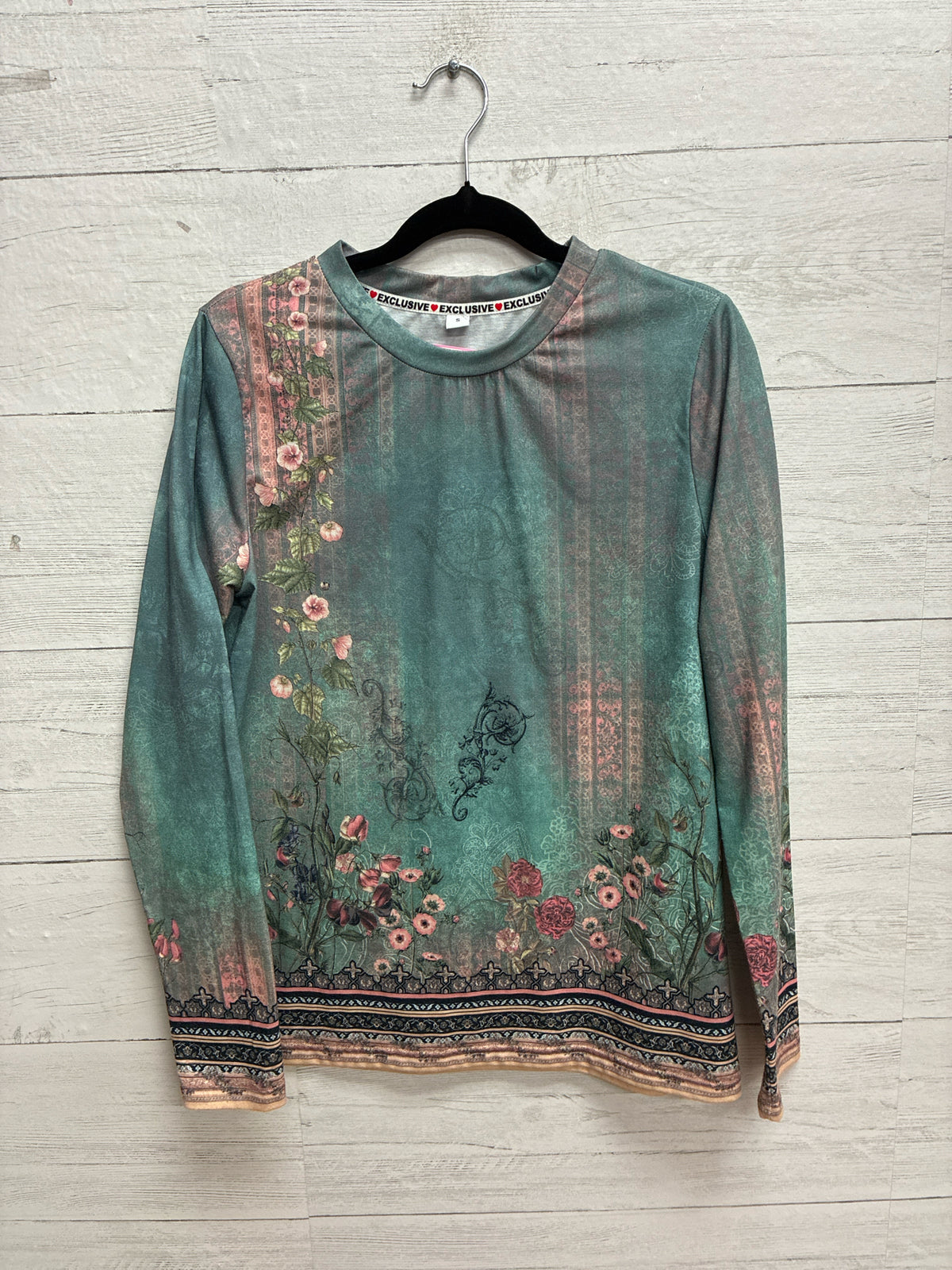 Size S Teal Womens Shirt