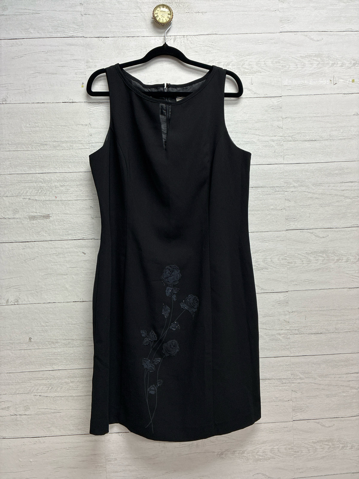 Size 14 SHERI MARTIN Black Dress/Evening Wear