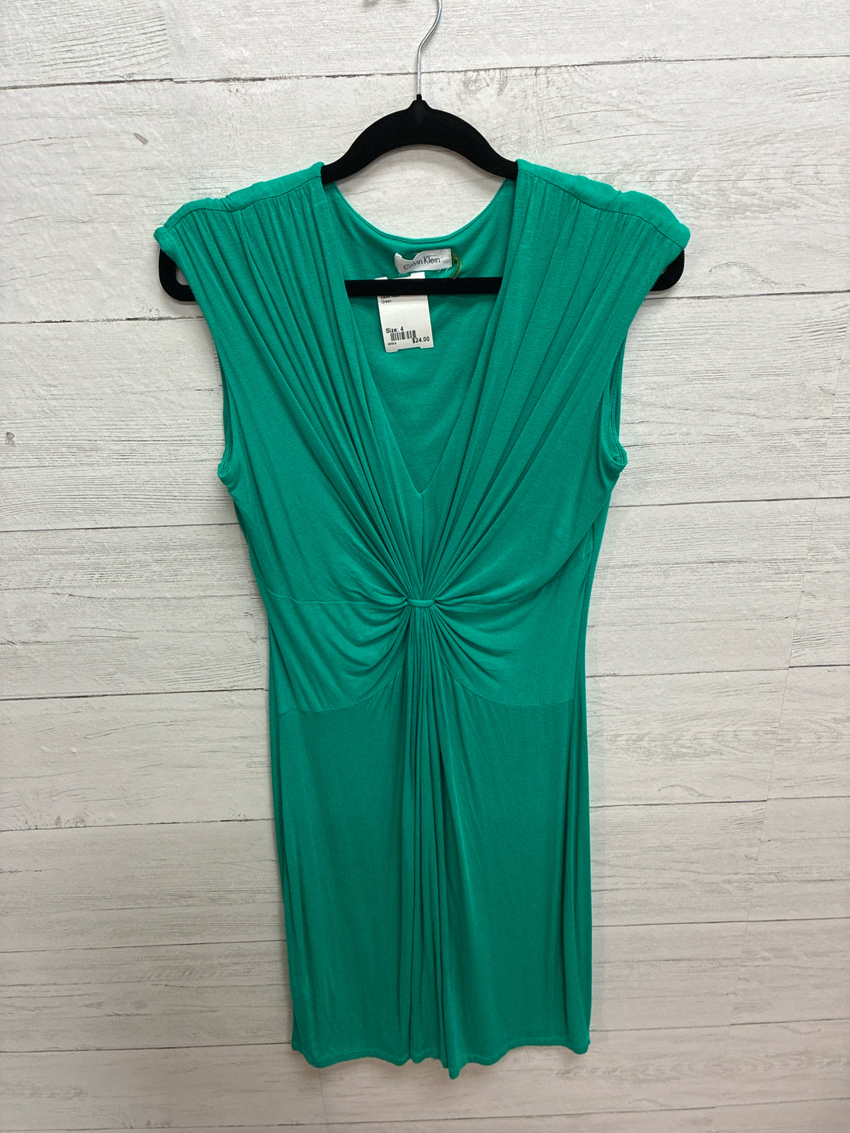Size 4 Calvin Klein Green Dress/Evening Wear