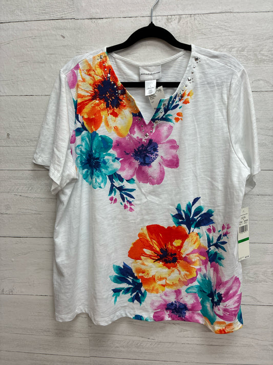 Size L Alfred Dunner FLORAL Womens Shirt
