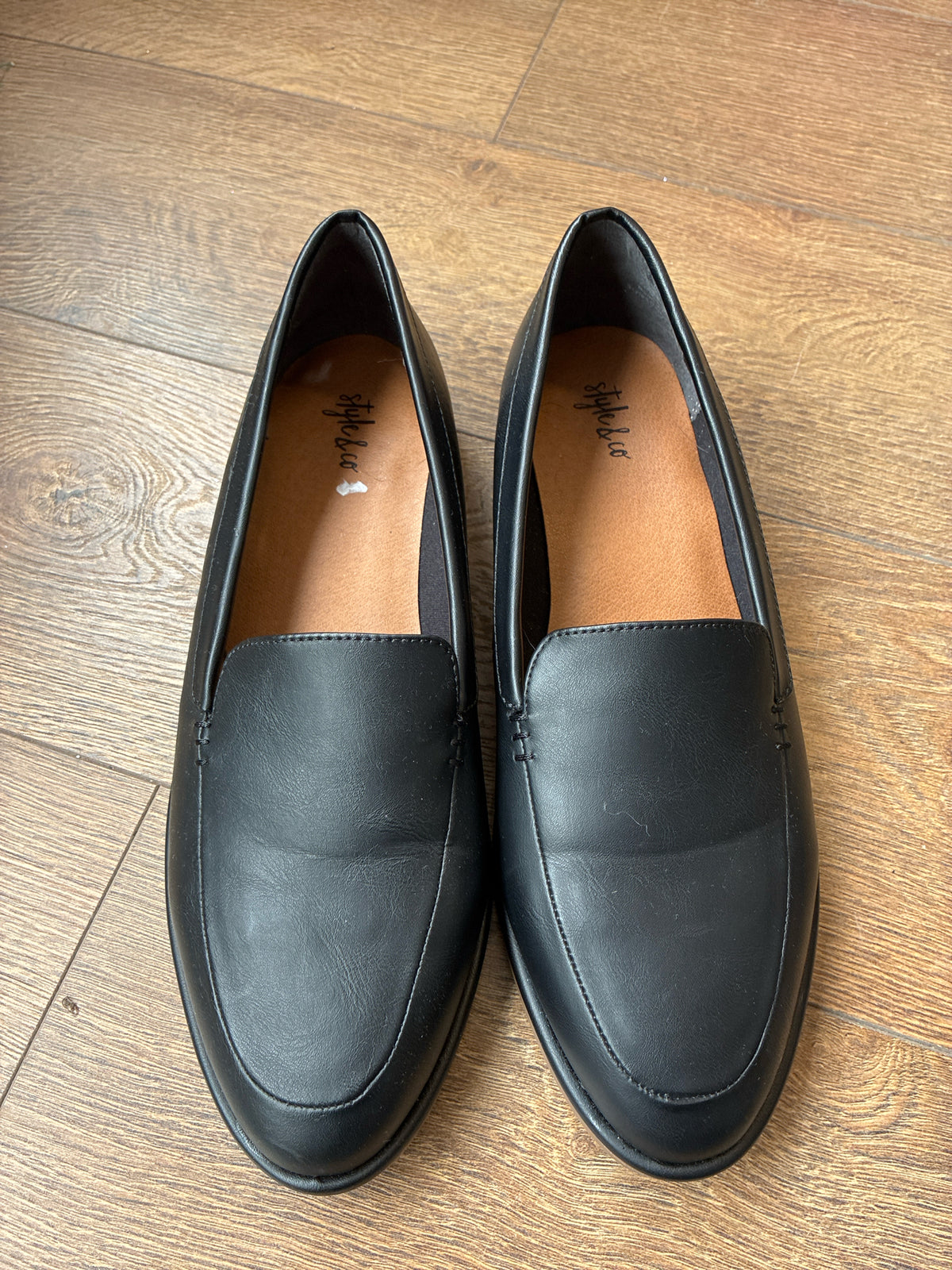8.5 Style  & Co Black Womens Shoe