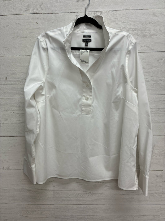 Size L Talbots White Womens Shirt