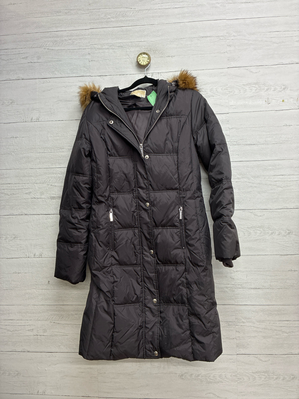 Size S Michael Kors Black Womens Coat
