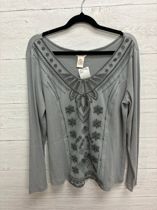 Size L Sundance Grey Womens Shirt