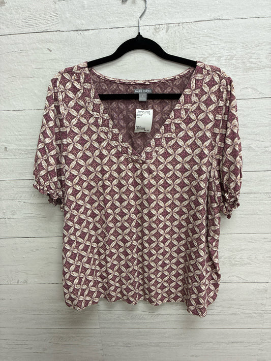 Size L Falls Creek Purple Womens Shirt
