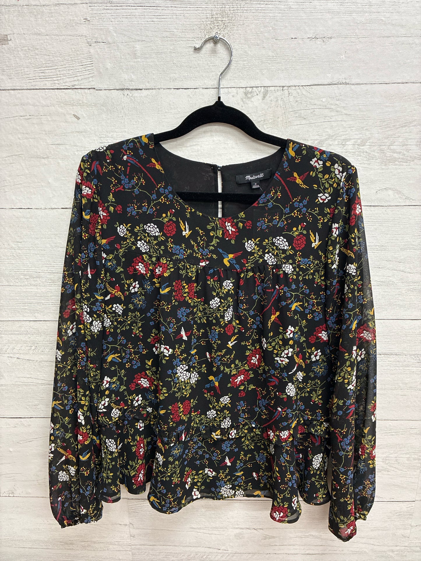 Size M MadeWell Black Womens Shirt