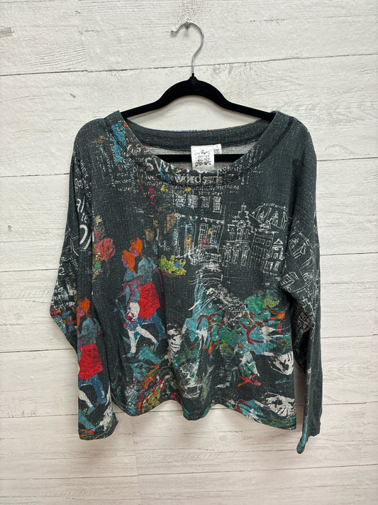 Size S Parsley & Sage Grey Womens Shirt