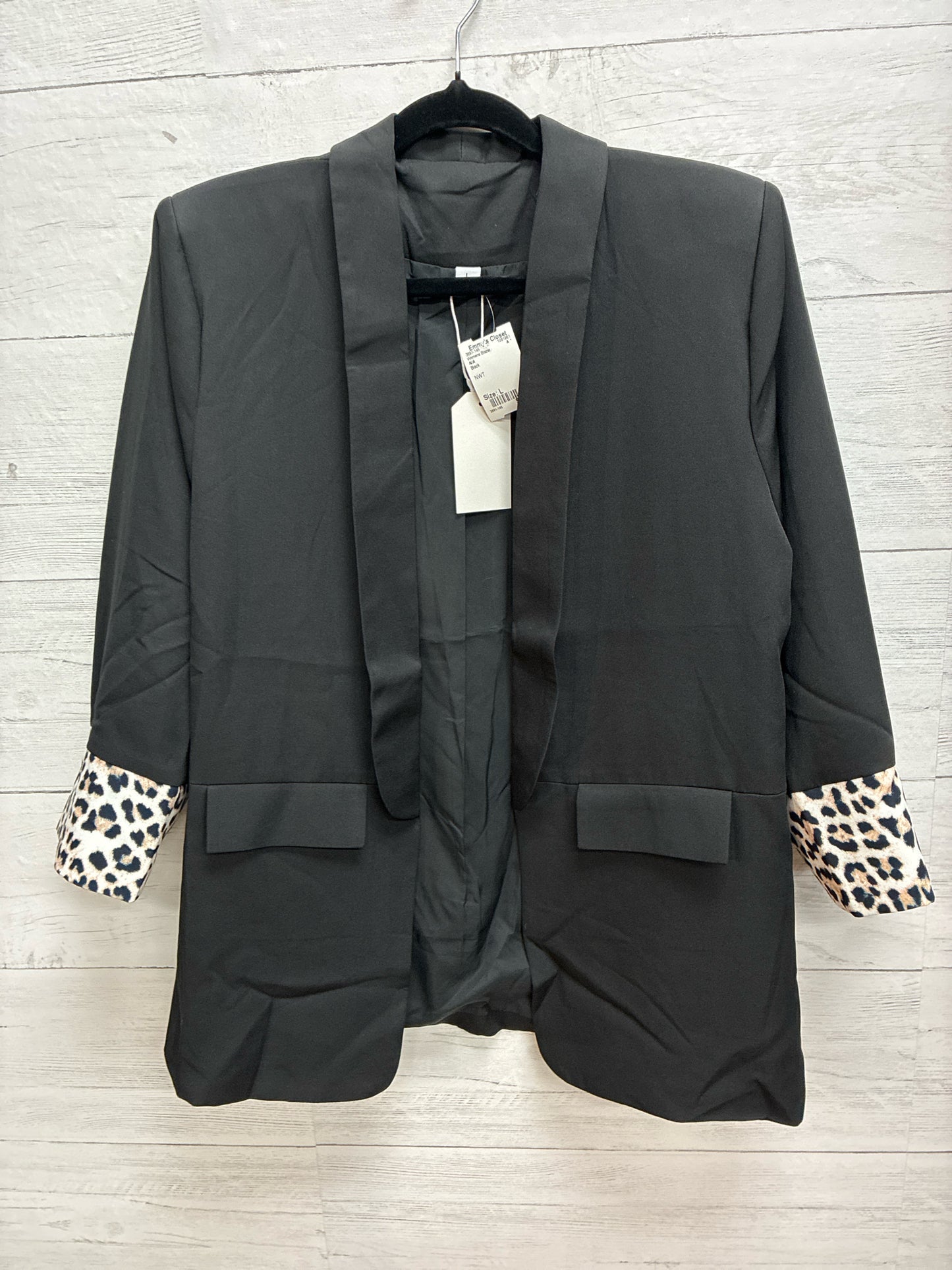 Size L N/A Black Womens Blazer