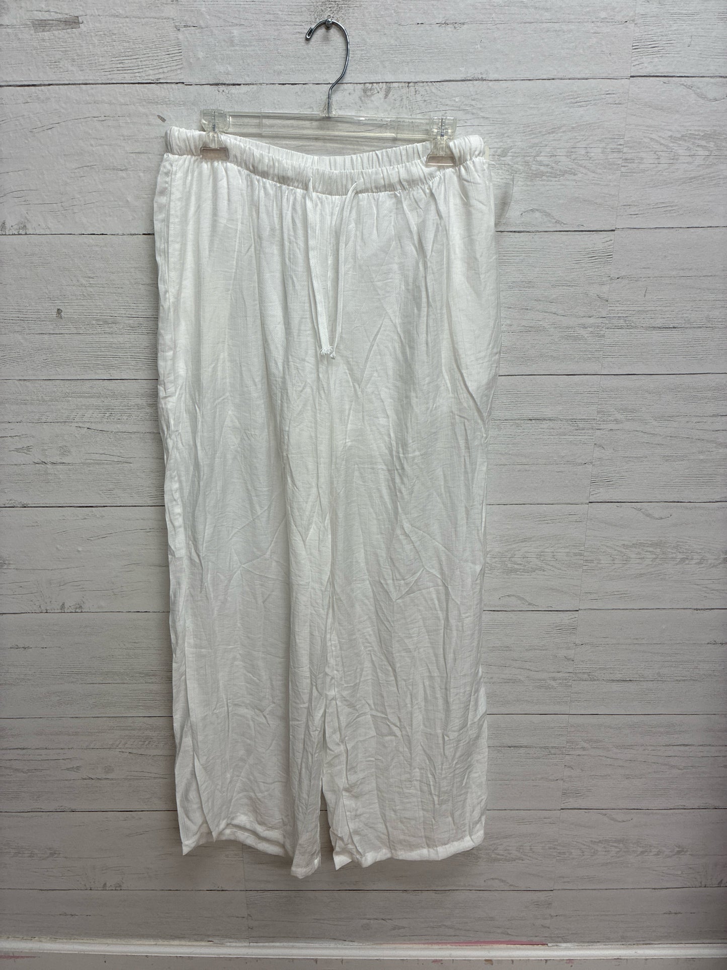 Size L OJQ White Coverup