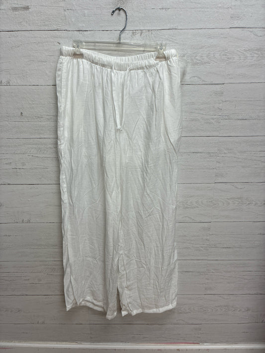 Size L OJQ White Coverup
