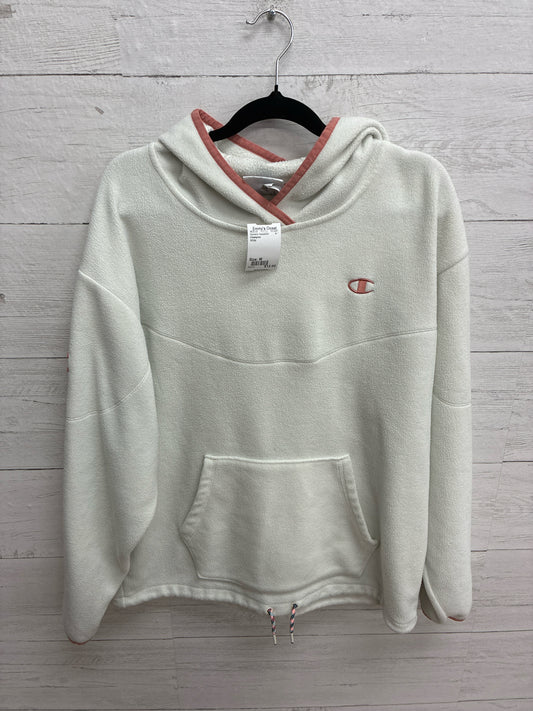 Size M Champion White Womens Sweatshirt