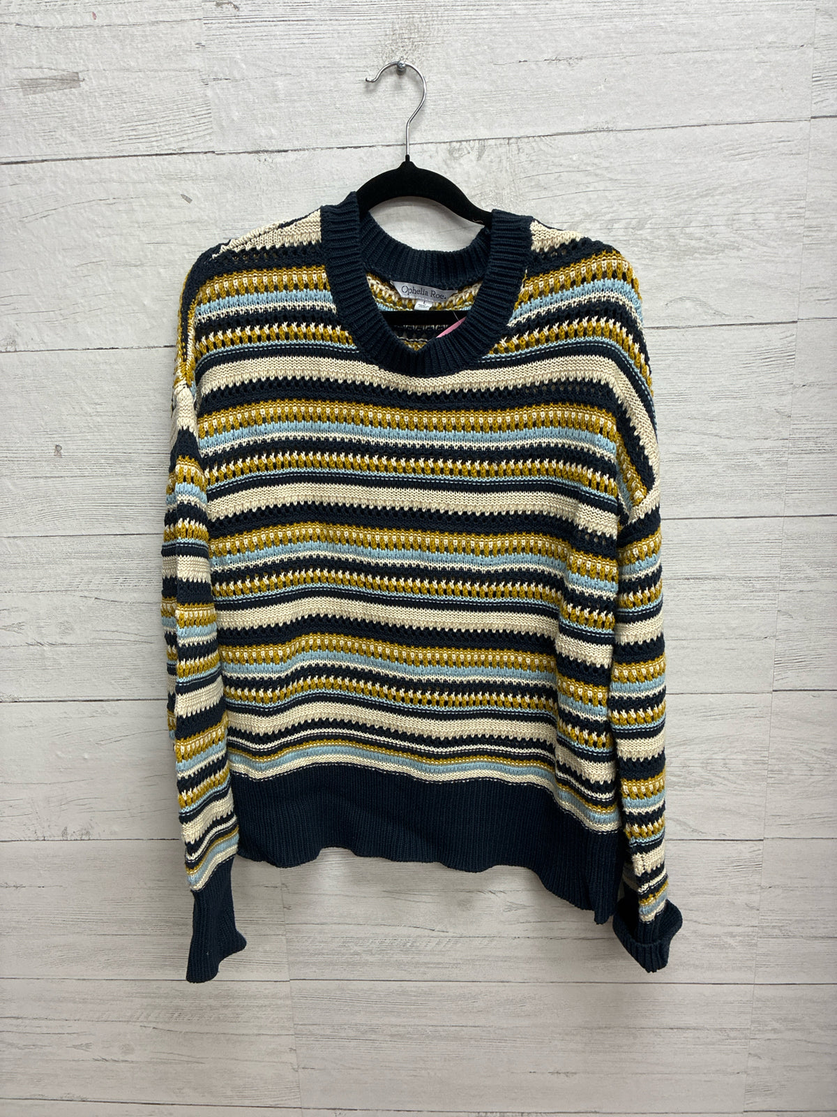 Size L Ophelia Blue Womens Sweater