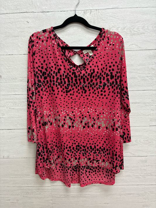 Size XL Dana Buchman Pink Womens Shirt