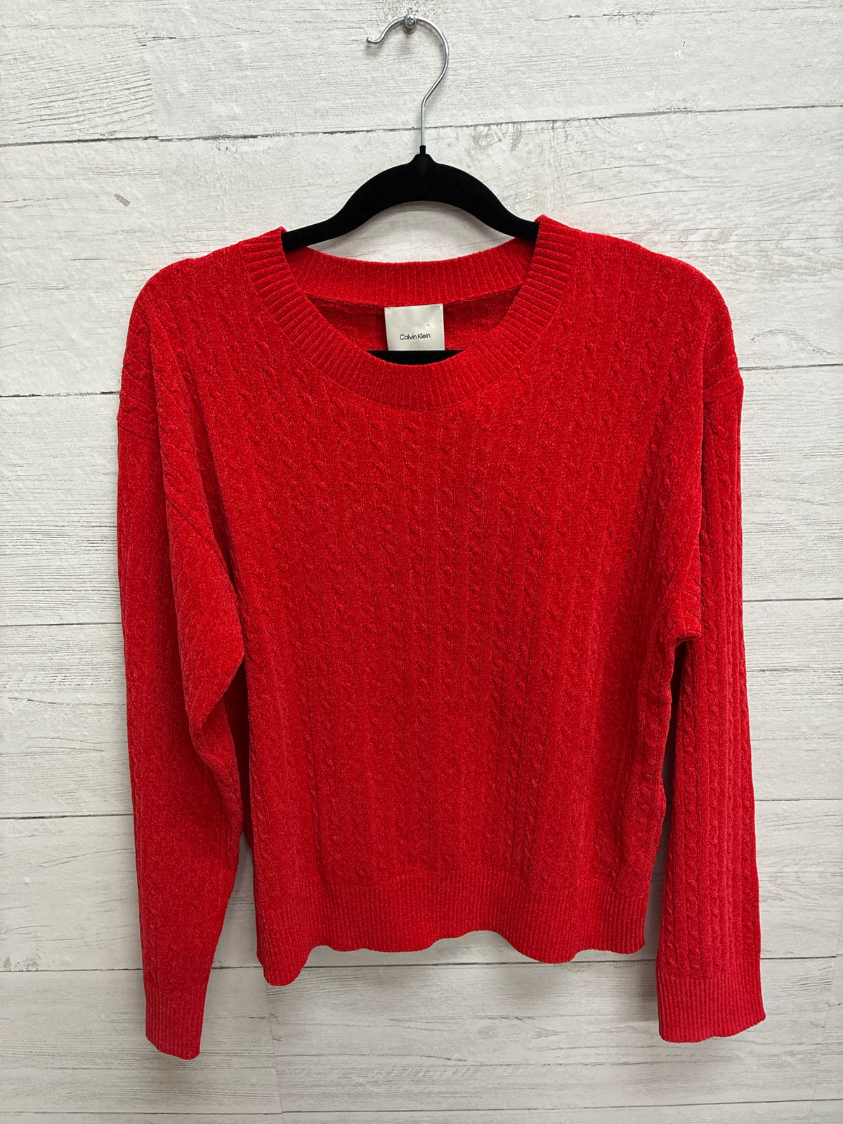 Size M Calvin Klein Red Womens Sweater