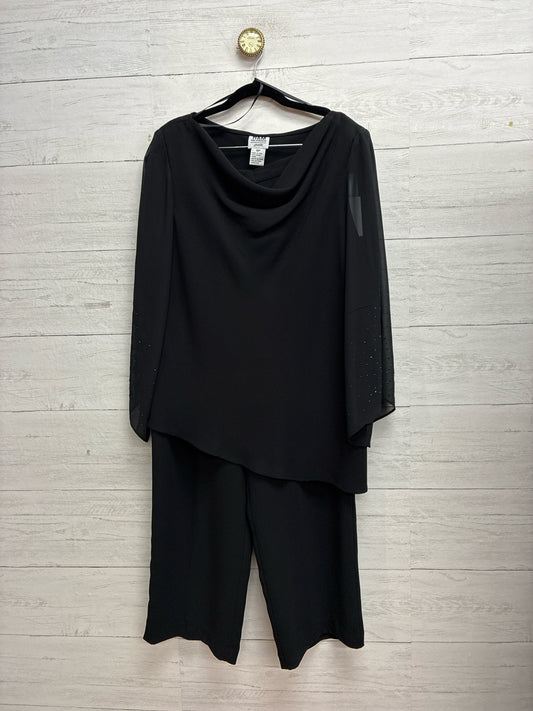 Size 16P R&M Richards Black 2 PIECE SET